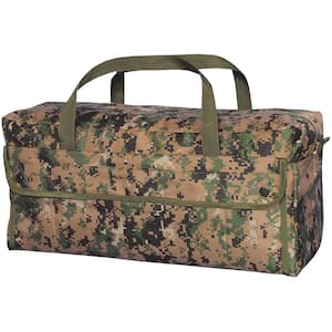 19 in. Jumbo Mechanic's Canvas Tool Bag with 2-Pockets in Digital Woodland