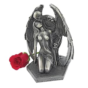 Kiss of Death Winged Skeleton Novelty Statue