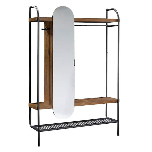 SAUDER Boulevard Cafe Black Hanging Armoire