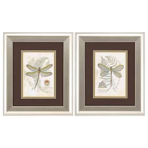11 in. X 13 in. Brushed Silver Gallery Picture Frame Dragonfly (Set of 2)