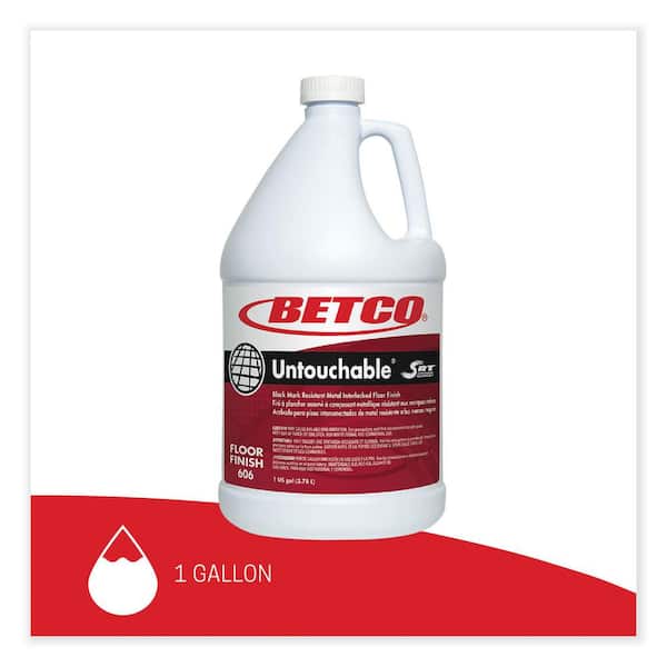 Untouchable Floor Finish with SRT, 1 gal Bottle, 4/Carton