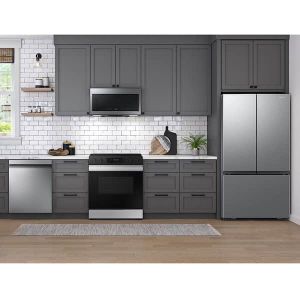 Samsung - Over-the-Range Microwave 2.1 cu. ft. with Wi-Fi in Fingerprint Resistant Stainless Steel