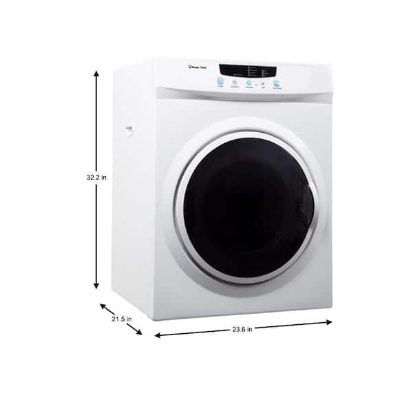 Magic Chef 23.4 in. 2.7 cu. ft. White All in One Ventless and Washer Dryer  Combo MCSCWD27W5 - The Home Depot