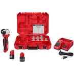 M12 12V Lithium-Ion Cordless Cable Stripper Kit for Cu RHW/RHH/USE Wire w/High Output 2.5 Ah Battery