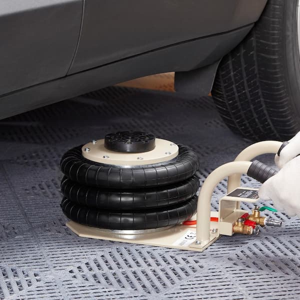 Triple Bag Air Jack 3 Ton/6600 lbs. Pneumatic Jack for Car SUV Lifting