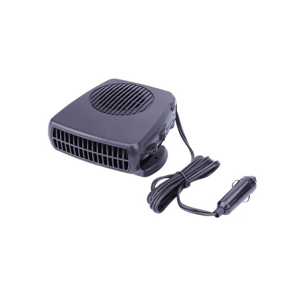 200-Watt Black Electric Portable Space Heater with Adjustable Blowing Angle for Car Windshield Defogging and Cooling price history on PriceWatchPro