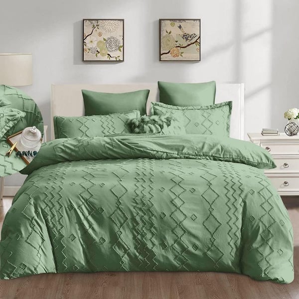 Shatex 3 Piece All Season Bedding king size Comforter Cover Set, Ultra Soft Polyester Elegant Bedding Comforters