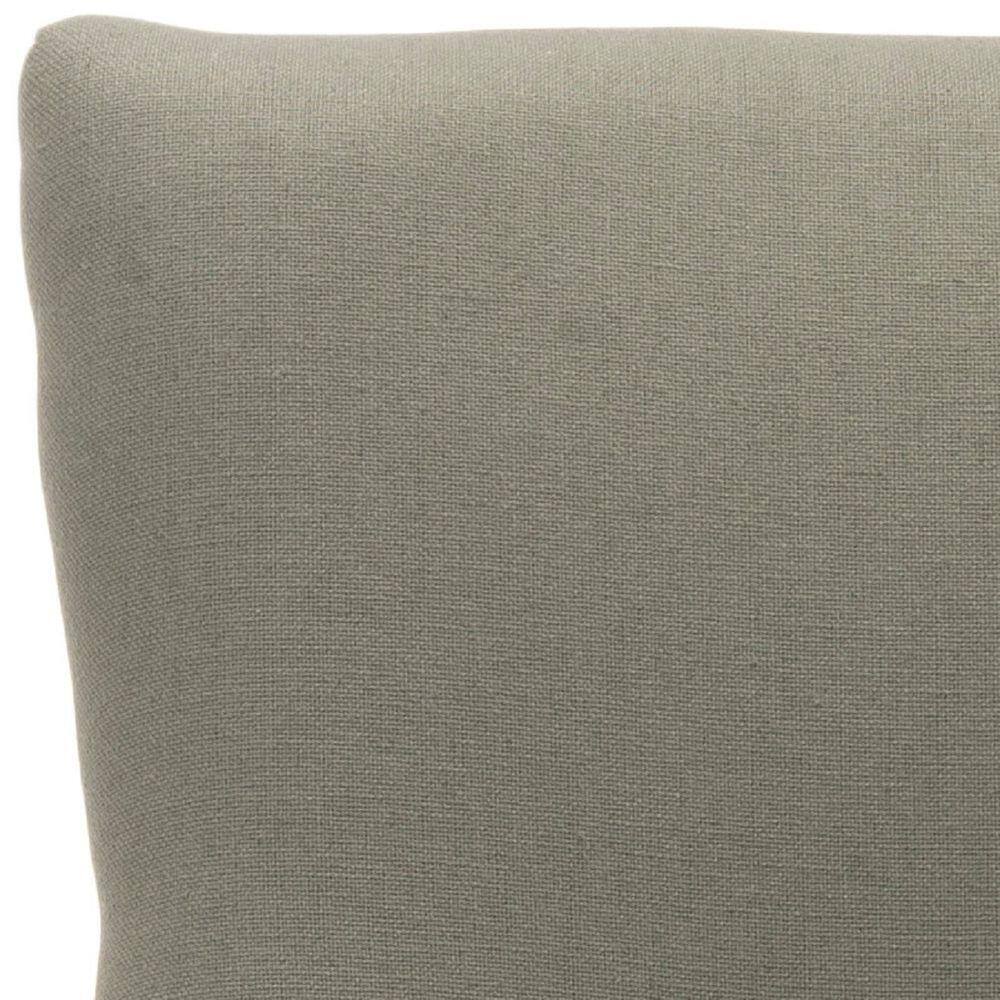 Lotus Sea Mist Linen Upholstered Parsons Side Chair