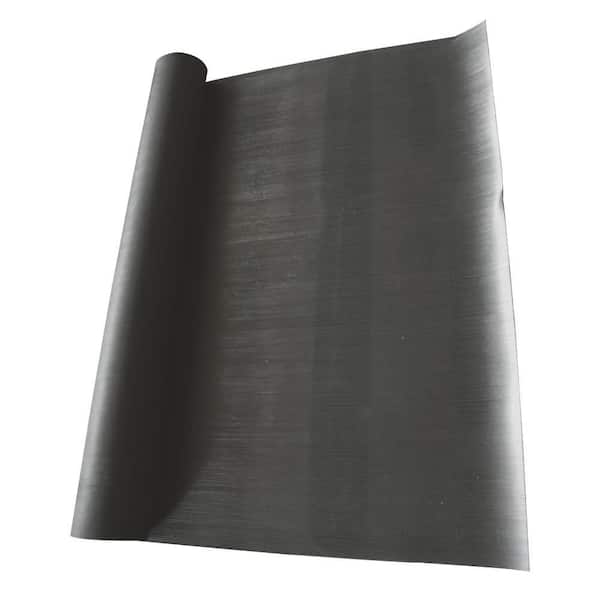 Rubber-Cal Corrugated Fine Rib 1/8 in. x 4 ft. x 15 ft. Rubber
