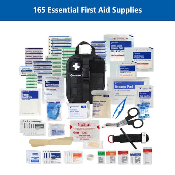 First Aid Only Attach and Release First Aid Kit, 165-Pieces 91363