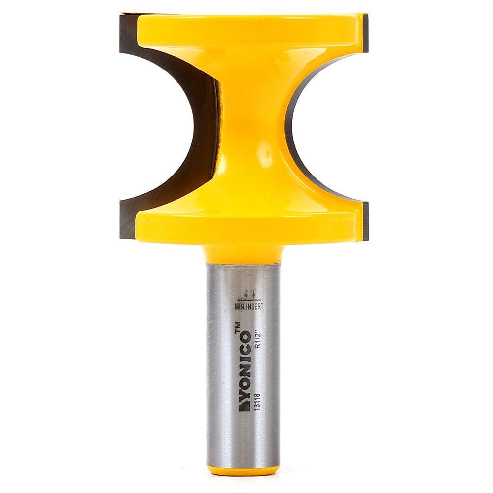thumbnail image 2 of Yonico 13195 3/8" Radius Bullnose Bead Router Bit With 1/2" Shank – Carbide Tipped 2 of 5