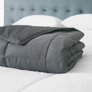 300 Thread Count Cotton Grey Weighted Blanket