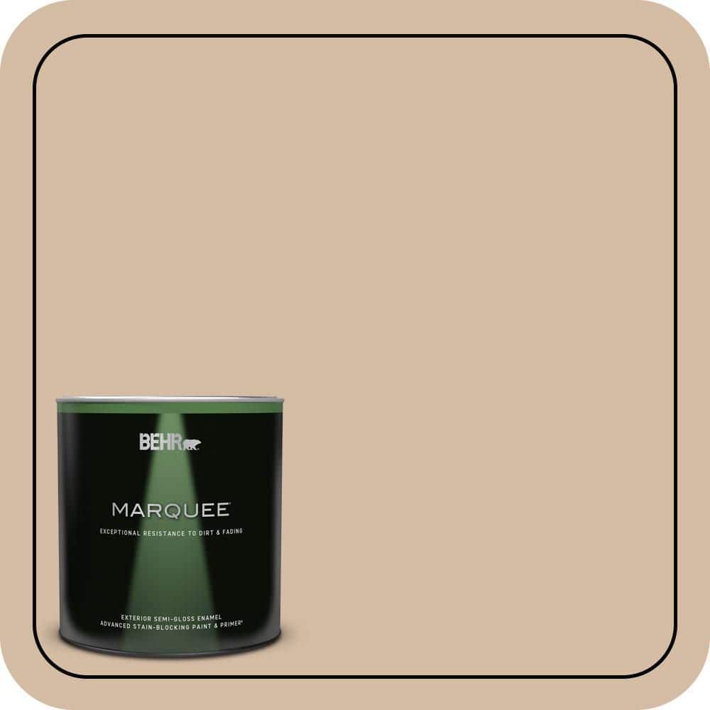 1 qt. #PWL-86 Nutty Beige Semi-Gloss Enamel Exterior Paint & Primer price history on PriceWatchPro