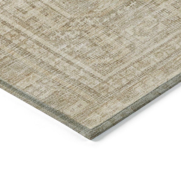 Chantille Machine Washable Indoor/Outdoor Abstract ACN1920 Beige 3 ft. x 5 ft. Area Rug
