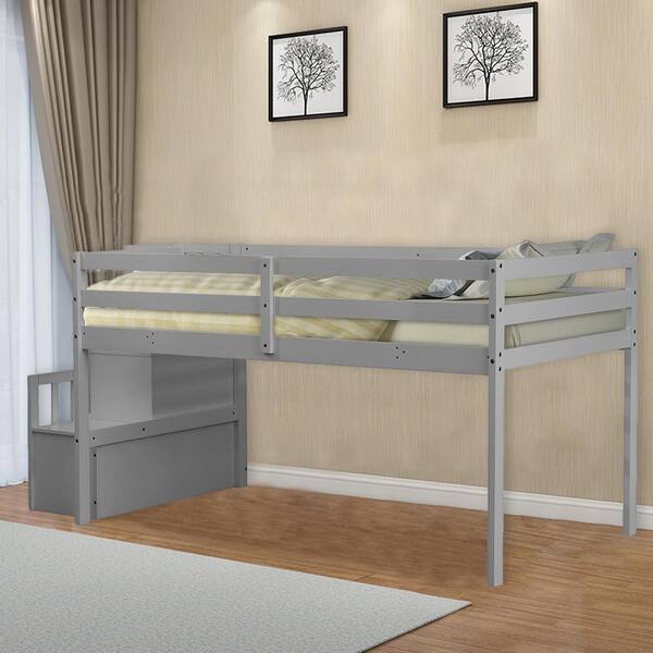 double twin loft bed