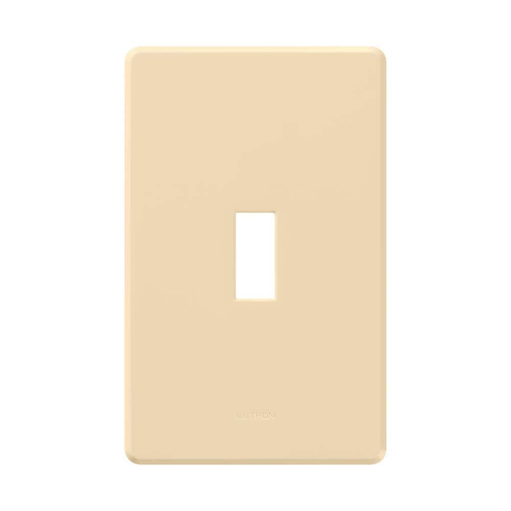 Fassada 1 Gang Toggle Switch Cover Plate for Dimmers and Switches, Ivory (FG-1-IV) price history on PriceWatchPro