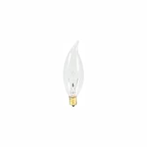 E12 Base 10PK HC Lighting T7 Tubular Incandescent Light Bulb 15W 120/130 Volt Warm White Fully Dimmable Light Bulb