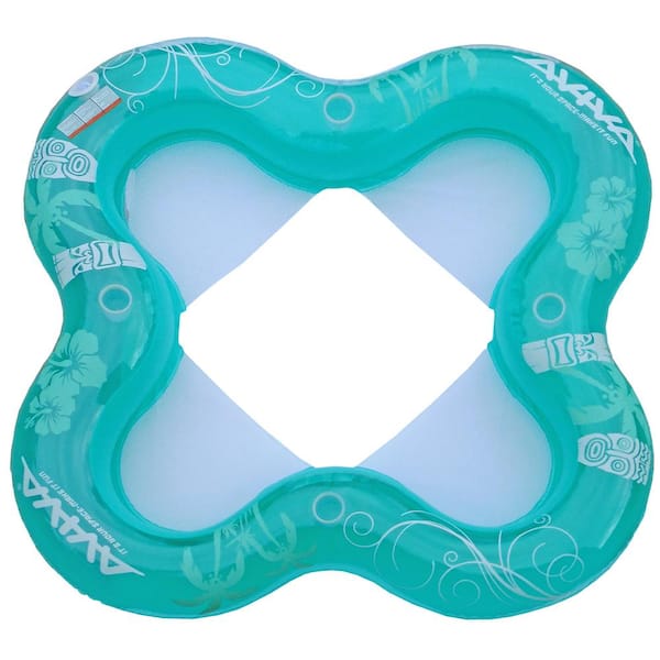 RAVE Sports Lucky Lounge 4-Person Pool/Lake Float