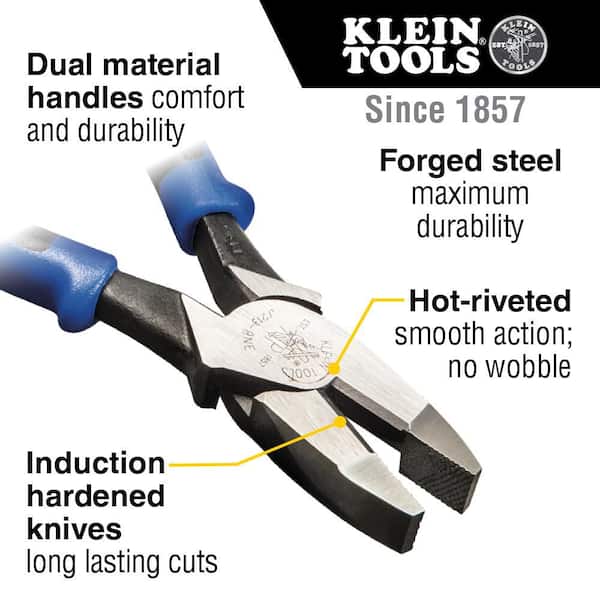 8 in. Journeyman High Leverage Side Cutting Pliers