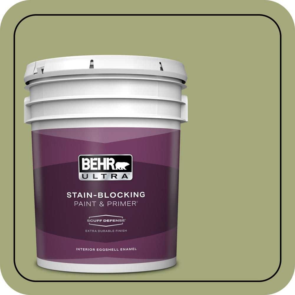 5 gal. #M350-5 Mossy Cavern Extra Durable Eggshell Enamel Interior Paint & Primer price history on PriceWatchPro
