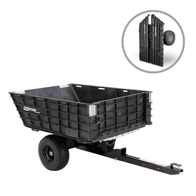 EZ Stow Hauler for Lawn and Garden Tractors and Zero-Turn Mowers with Hitch