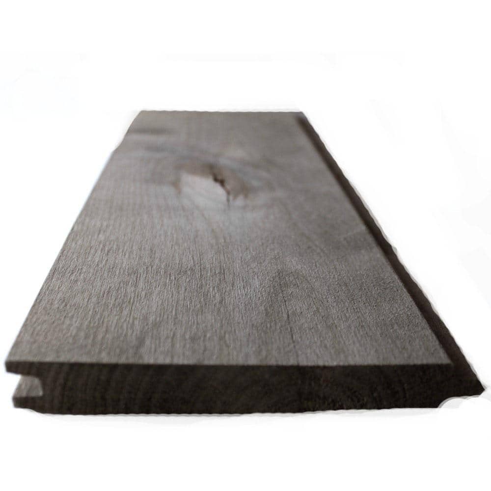 Dingewood 1 in. x 6 in. x 8 ft. Driftwood Gray Weathered Alder Tongue and G