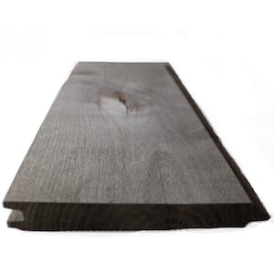 Dingewood 1 in. x 6 in. x 8 ft. Driftwood Gray Weathered Alder Tongue and Groove Panel (7-Piece/Box)