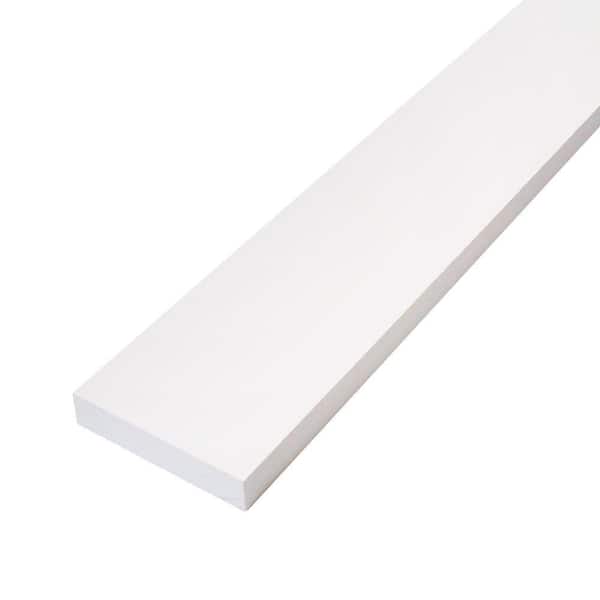Unbranded 1 in. x 6 in. x 16 ft. Finger-Joint Pine Square Edge Primed Board