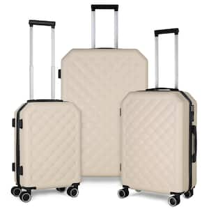 Getaway Dual Wheels Spinner Set - Tan Beige