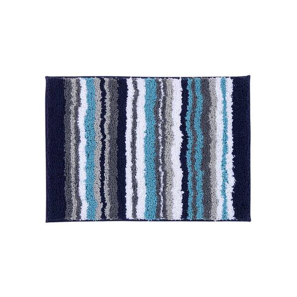 Better Trends Griffie Collection 100% Polyester Bath Rug, 17 x 24