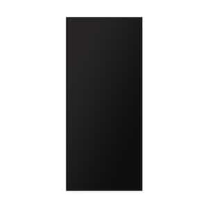 Chalkboard Series 30 in. x 80 in. Black Stained Composite MDF Flush Panel Interior Sliding Barn Door Slab