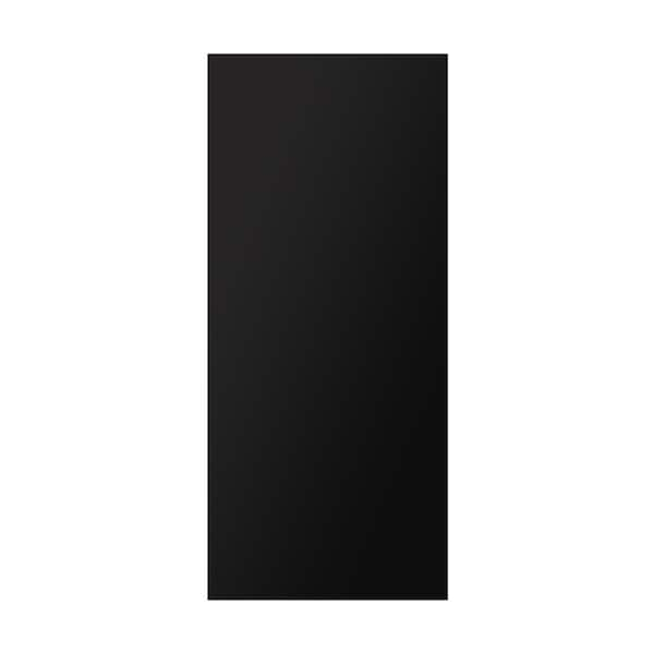 CALHOME Chalkboard Series 36 in. x 80 in. Black Stained Composite MDF ...