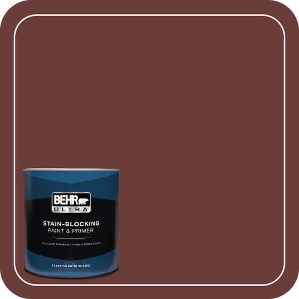 BEHR ULTRA 1 qt. #BXC-69 Cimarron Satin Enamel Exterior Paint & Primer