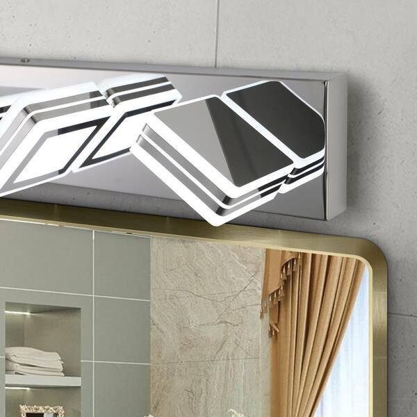 LED Bathroom Mirror Light, 240° Rotating Vanity Mirror Lighting Fixture, Vanity Wall Mounted Lamp Over Mirror Cabinet, 3 Color Mode Bath Mirror Lamps For Dressing Table (Black - View #11