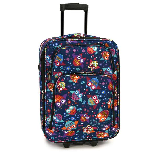 Elite Luggage Owls Carry-On Rolling Luggage