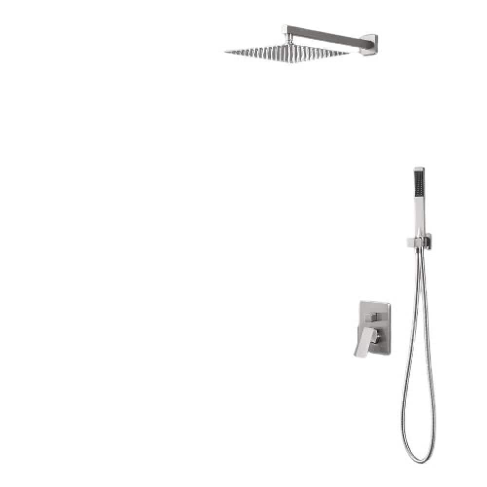 Roxy 13.4 in. W 3 Jet Shower Tower in Brushed Nickel 16GS-36137 price history on PriceWatchPro