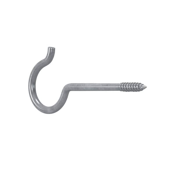 Everbilt #10 Zinc-Plated Screw Hook (2-Piece) 816801 - The Home Depot
