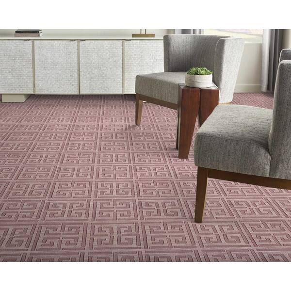 Pandora Rosette Custom Rug with Pad