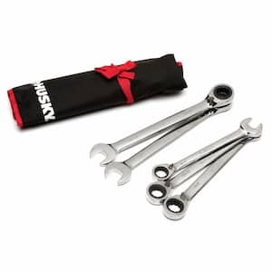 72-Tooth Large Reversible SAE Ratcheting Wrench Set (5-Piece)