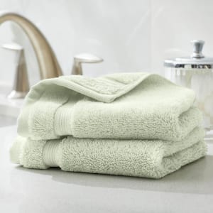 Home Decorators Egyptian Cotton Watercress Green Wash Cloth (Various)