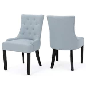 Hayden Light Sky Upholstered Dining Chairs (Set of 2)