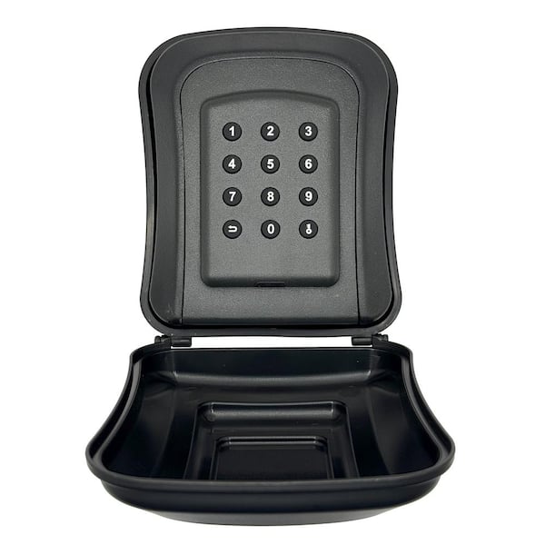 NUSET Smart Key Storage Lock Box, Electronic Combination Lockbox, Wall-Mount