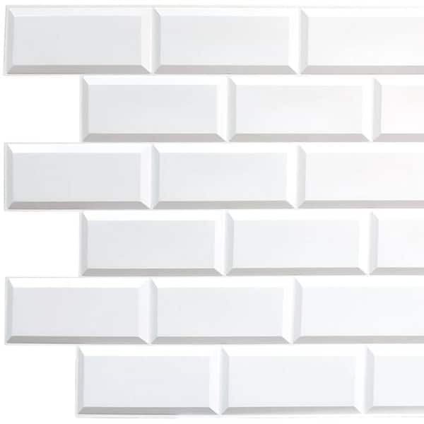  10-Pack 52 Sq.Ft 3D Wall Panels Peel and Stick 3D Faux