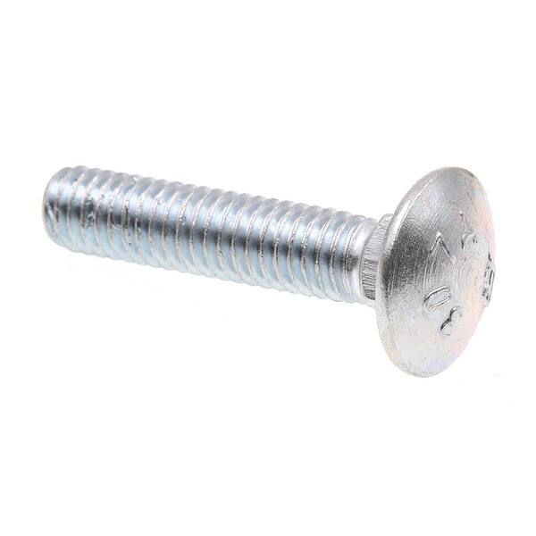 Prime-Line 5/16 in.-18 x 1-1/2 in. A307 Grade A Zinc Plated Steel Carriage Bolts (100-Pack)