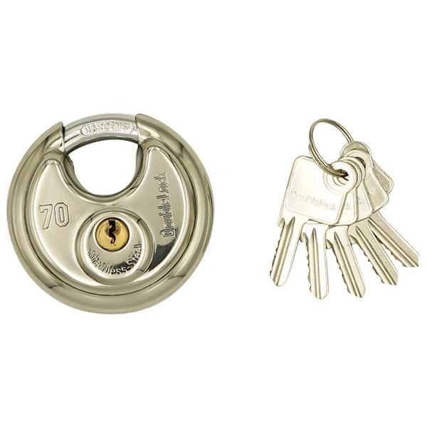 CRAB, Classic Stainless Steel Discus Lock