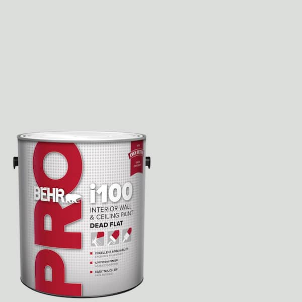 BEHR PRO 1 gal. #N500-1 Shiny Luster Dead Flat Interior Paint