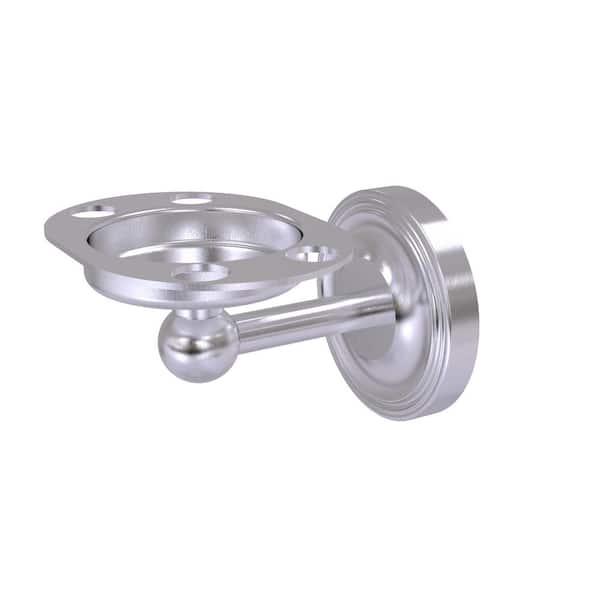 Regal Collection Wall Mounted Tumbler Holder/Toothbrush Holder in Satin Chrome