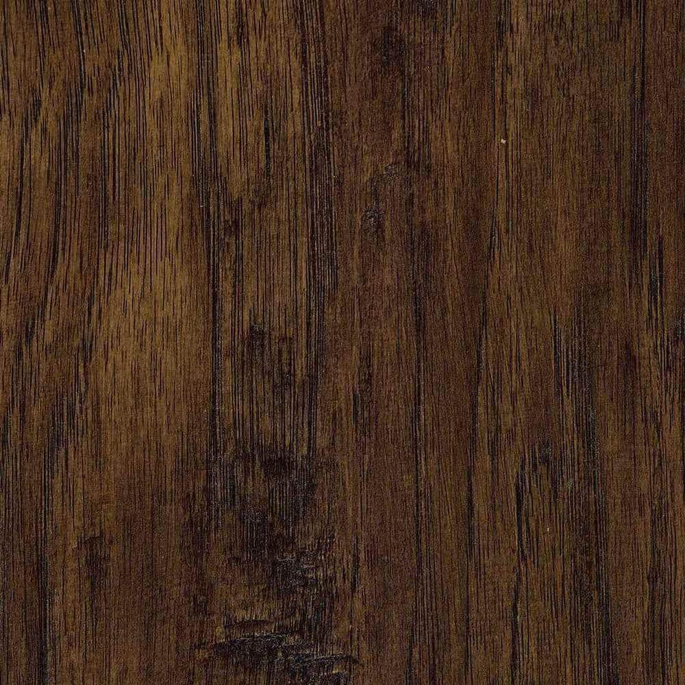 TrafficMaster Hand scraped Saratoga Hickory 7 mm Thick x 7-2/3 in. Wide x  50-5/8 in. Length Laminate Flooring (24.17 sq. ft. / case) 34089