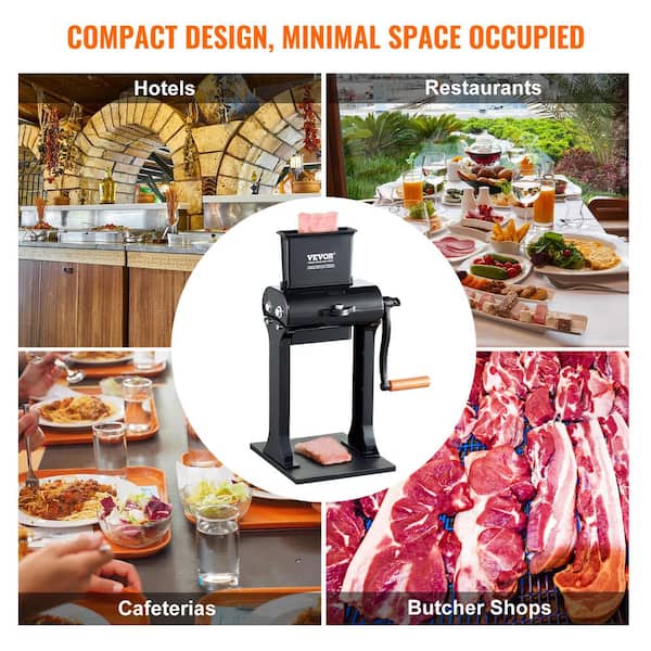 VEVOR Commercial Meat Tenderizer Stainless Steel Electric Meat Cuber Heavy  Duty Switchable Attachment Kitchen Tool NRJTK-12MTNRJ0001V1 - The Home Depot