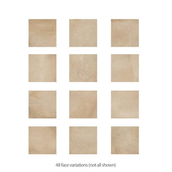 Laverton Taco Beige 2 in. x 2 in. Porcelain Floor and Wall Tile (0.5 sq. ft./Case)